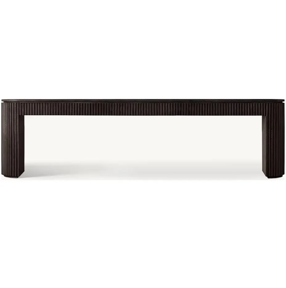 Console Argelès en chêne noir, vue 6 sur 6