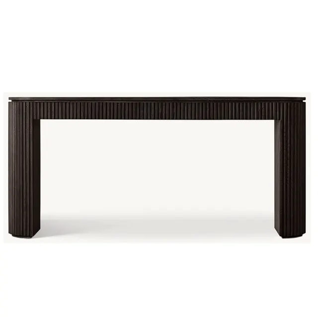 Console Avallon en chêne noir — tables basses et d'appoint