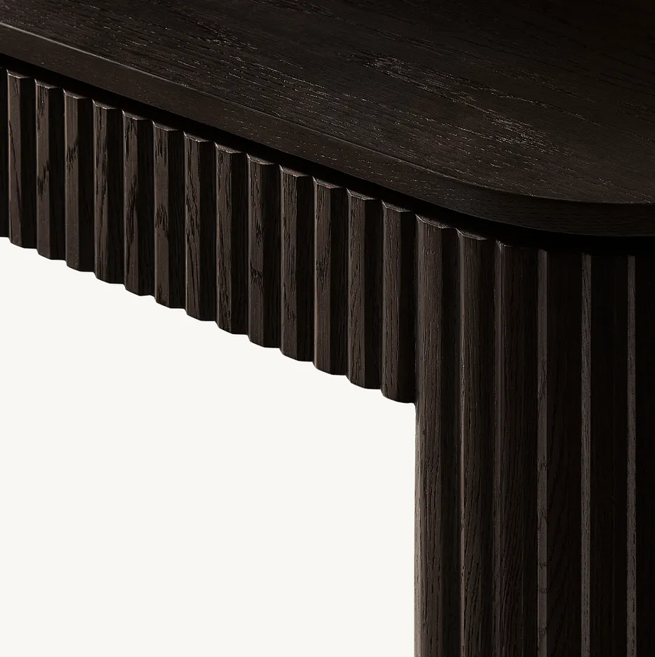 Console Avallon en chêne noir, vue 5 sur 5