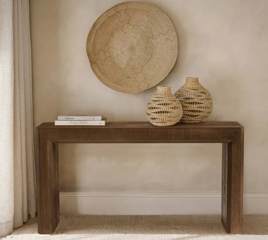 Console Barjac en bois massif, collection tables basses et d'appoint ELWOOD HOME