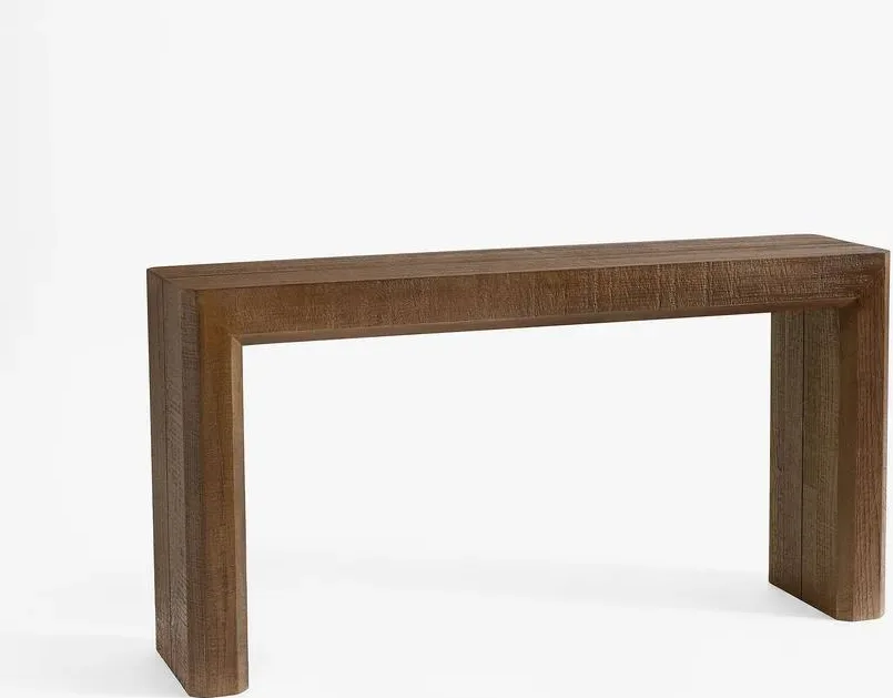 Console Barjac en bois massif, vue 2 sur 4