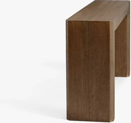 Console Barjac en bois massif, vue 4 sur 4