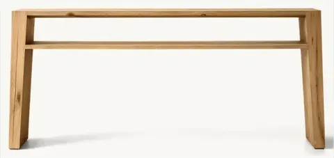 Console Belley en bois massif — tables basses et d'appoint