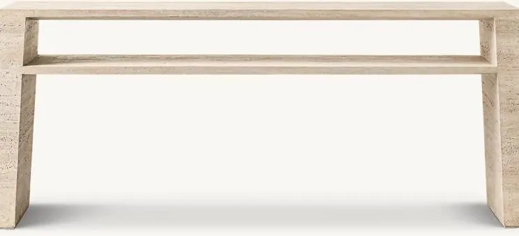 Console Belley en bois massif, vue 4 sur 6