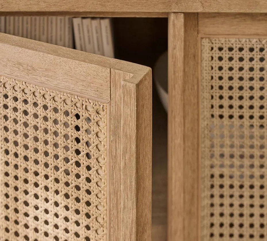 Console Briançon en bois massif, vue 3 sur 4