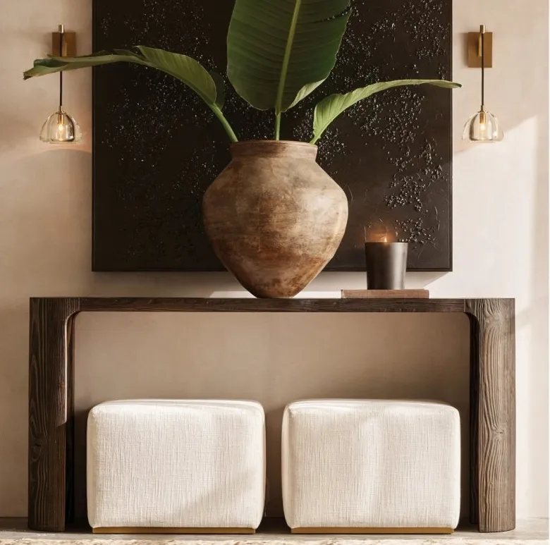 Console Clairvaux minimaliste, collection tables basses et d'appoint ELWOOD HOME
