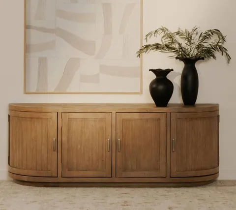 Console Crest vintage — tables basses et d'appoint