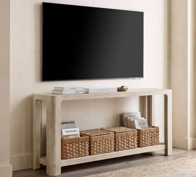 Console Die en bois massif — tables basses et d'appoint