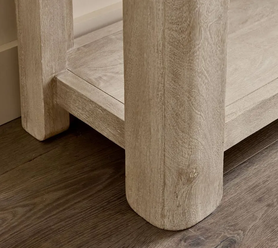 Console Die en bois massif, vue 3 sur 5