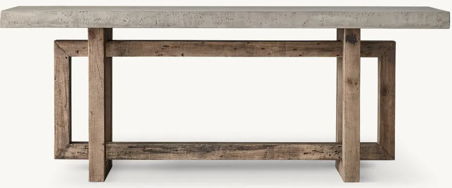Console Florac rustique, vue 6 sur 6