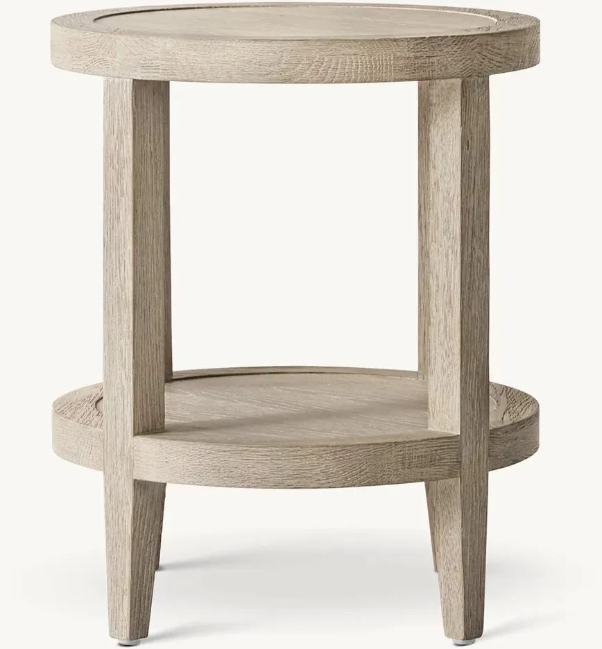 Console Forcalquier en chêne, collection tables basses et d'appoint ELWOOD HOME