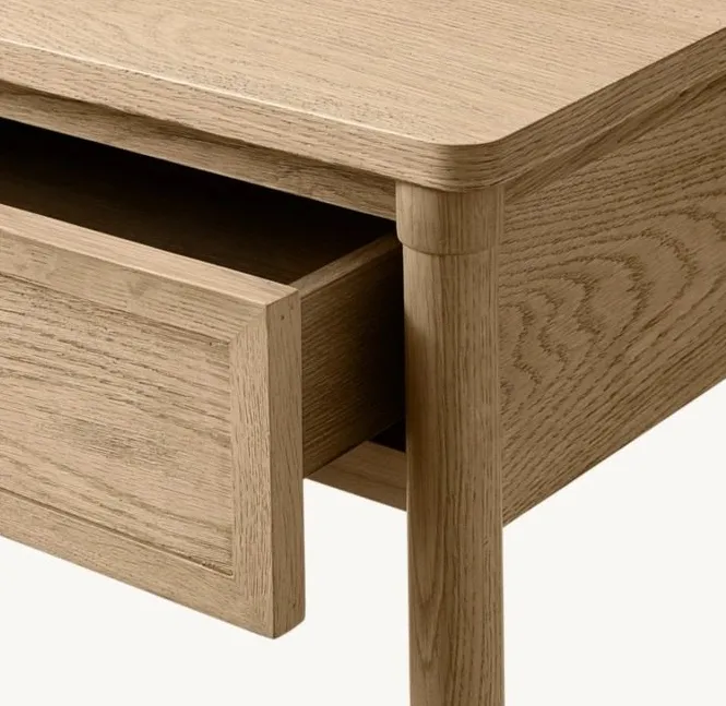 Console Gerberoy en placage de bois massif, vue 5 sur 5