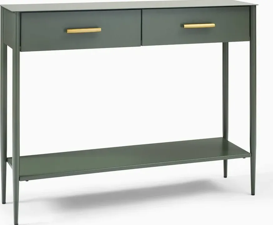 Console Guéthary en laiton, vue 4 sur 6