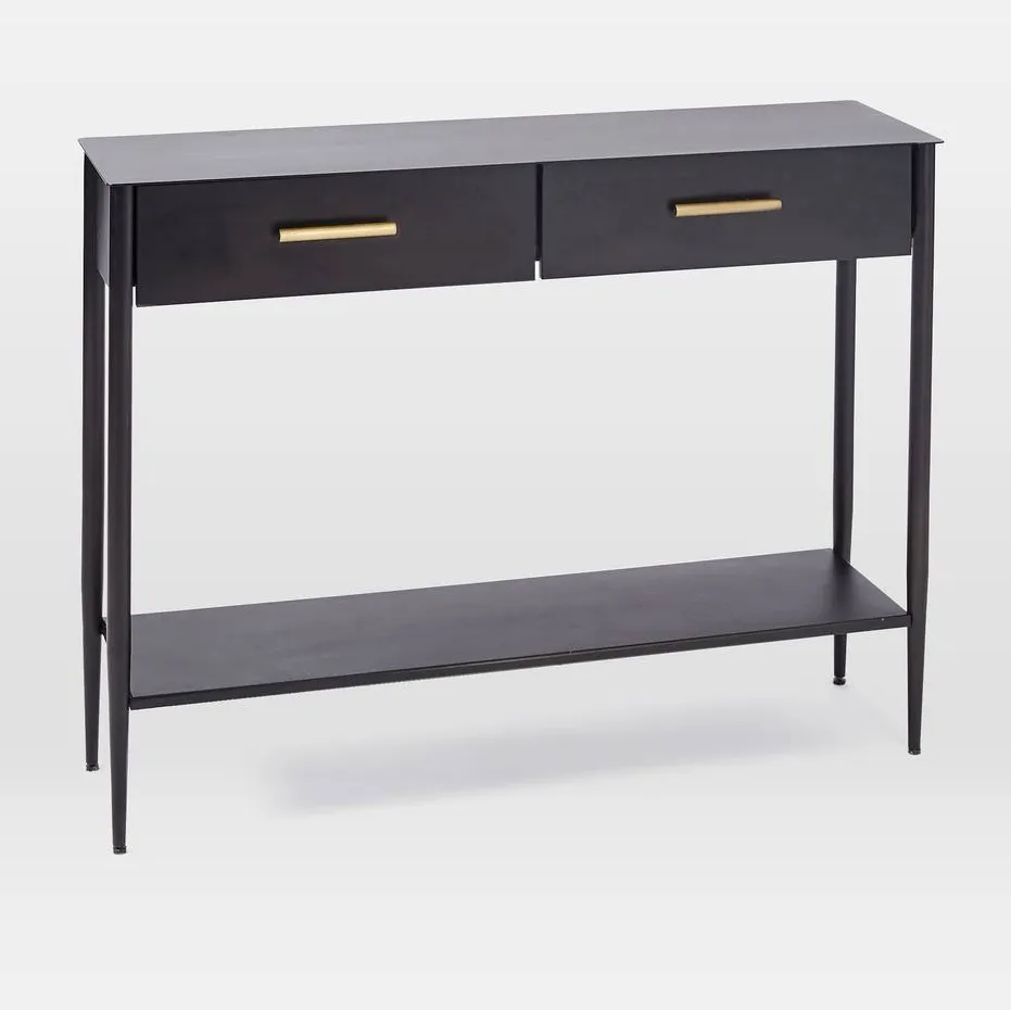 Console Guéthary en laiton, vue 5 sur 6