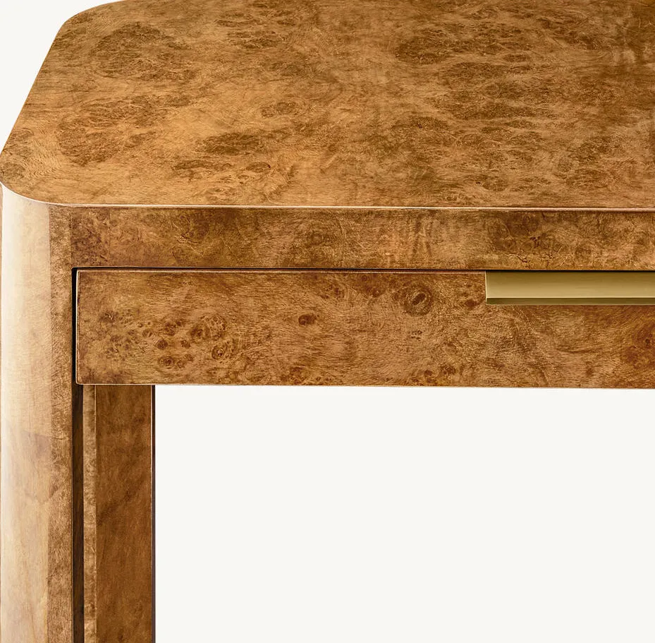 Console Menthon en placage de bois massif, vue 2 sur 6