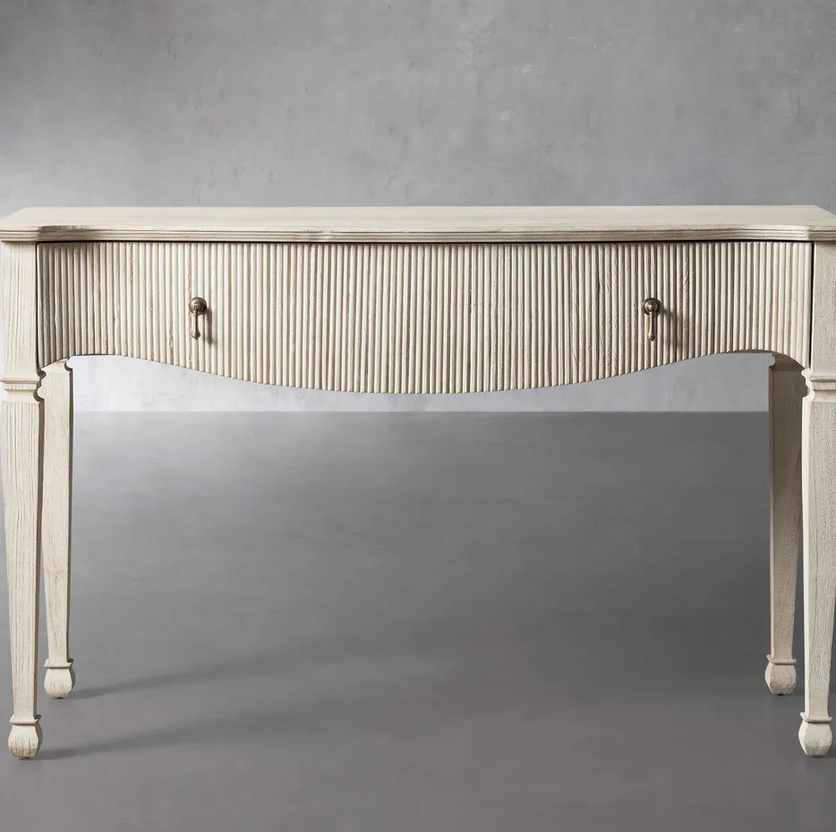Console Millau en chêne, collection tables basses et d'appoint ELWOOD HOME