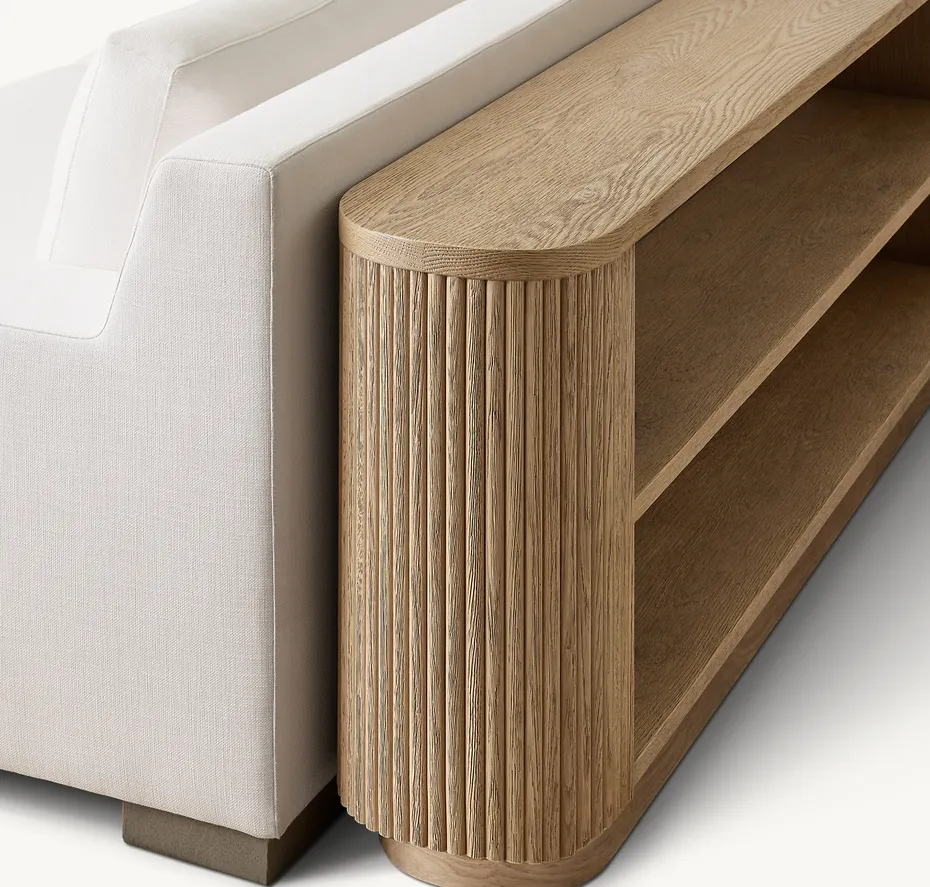Console Morez en bois massif, vue 4 sur 5