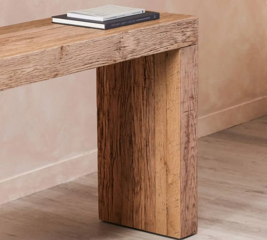 Console Pézenas rustique, vue 3 sur 4