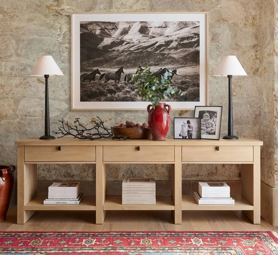 Console Privas, collection tables basses et d'appoint ELWOOD HOME