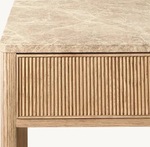 Console Saillans en bois massif — tables basses et d'appoint