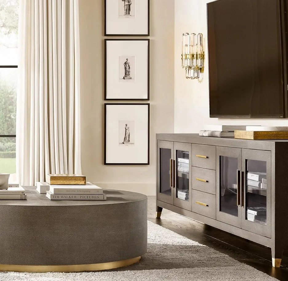 Console Salies 3 tiroirs, vue 2 sur 5