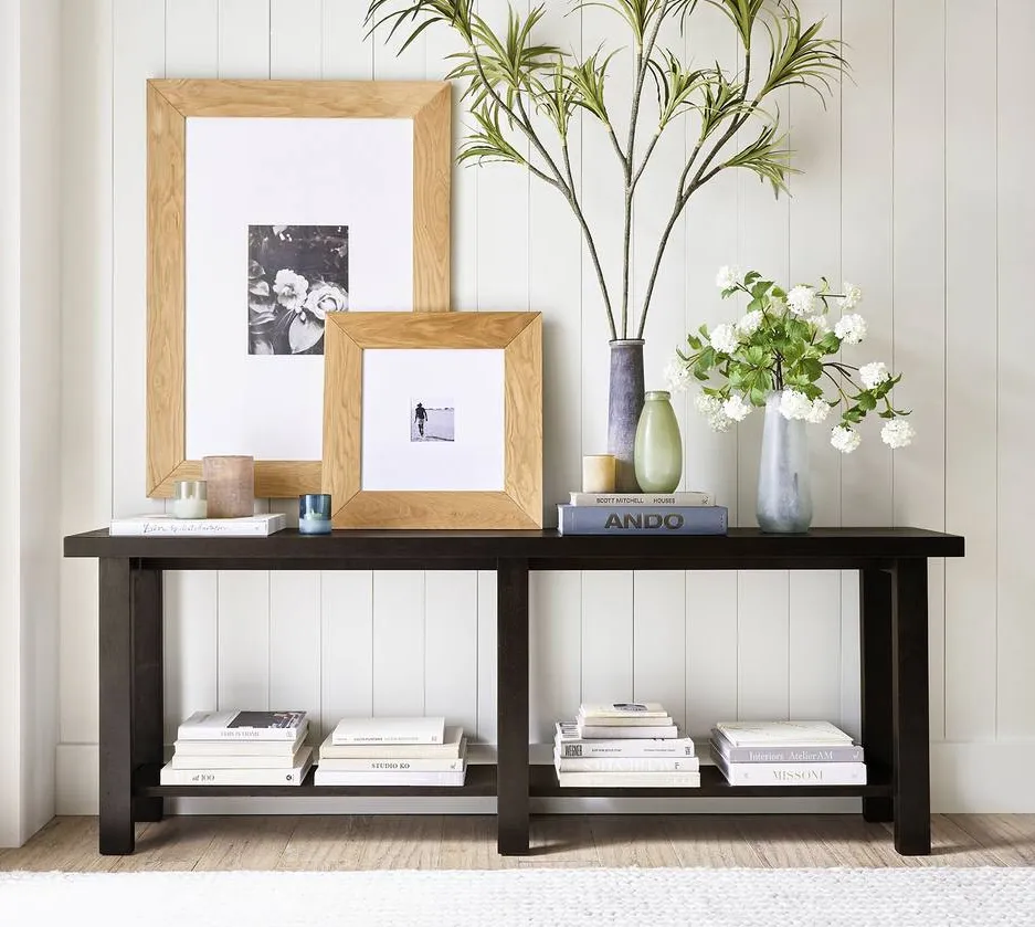 Console Sauve en bois massif, vue 2 sur 5