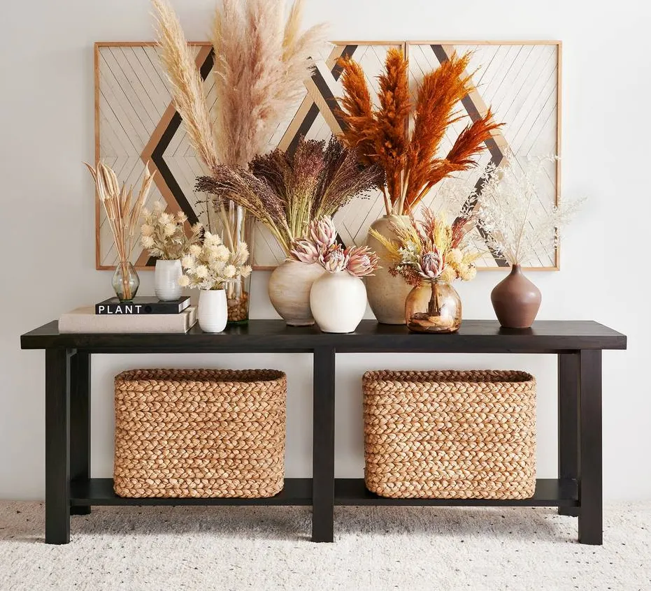 Console Sauve en bois massif, vue 3 sur 5