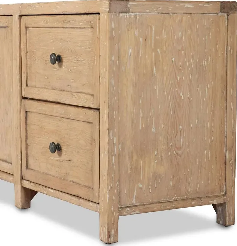 Console Sisteron en bois massif, vue 4 sur 4
