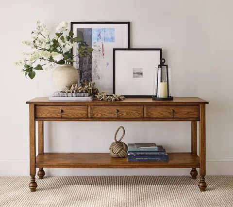 Console Sommières en bois massif — tables basses et d'appoint