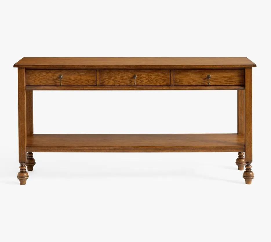 Console Sommières en bois massif, vue 4 sur 4