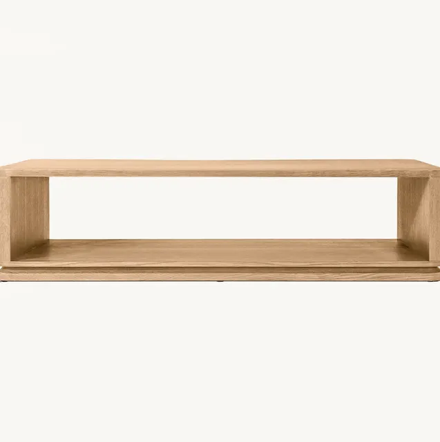 Console Talloires en bois massif — tables basses et d'appoint
