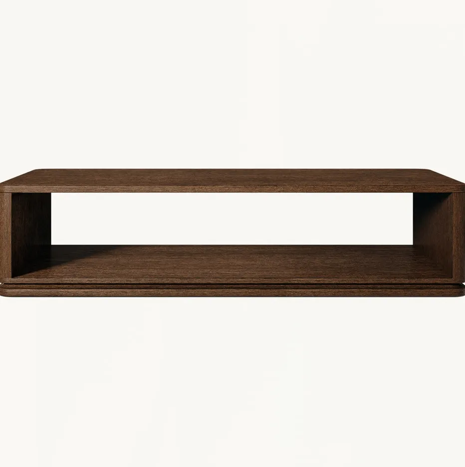 Console Talloires en bois massif, vue 5 sur 6