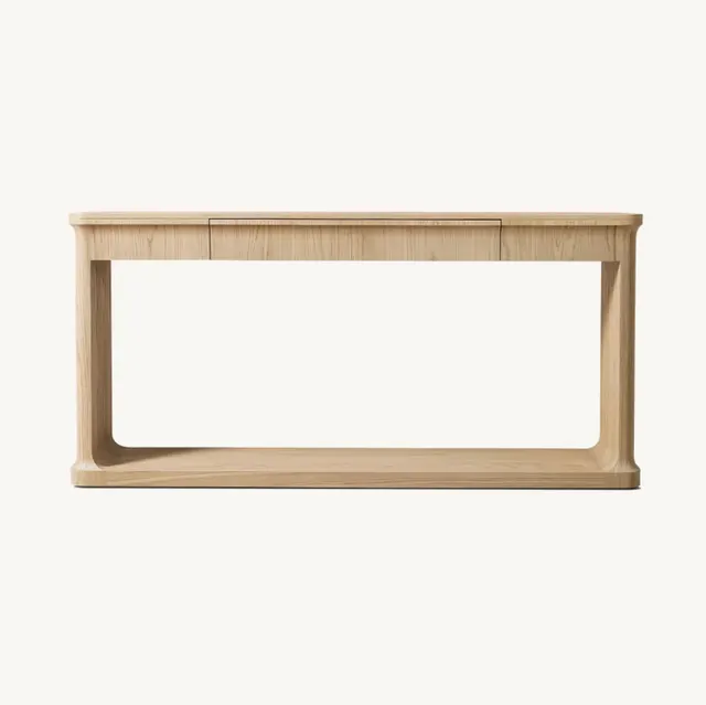 Console Tende en bois massif — tables basses et d'appoint