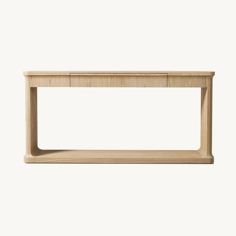 Console Tende en bois massif, collection tables basses et d'appoint ELWOOD HOME