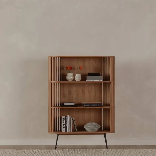 Étagère Andernos en bois massif — meubles de rangement