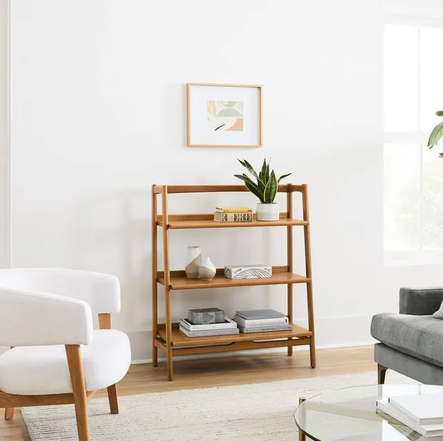 Étagère Arreau en bois massif — meubles de rangement