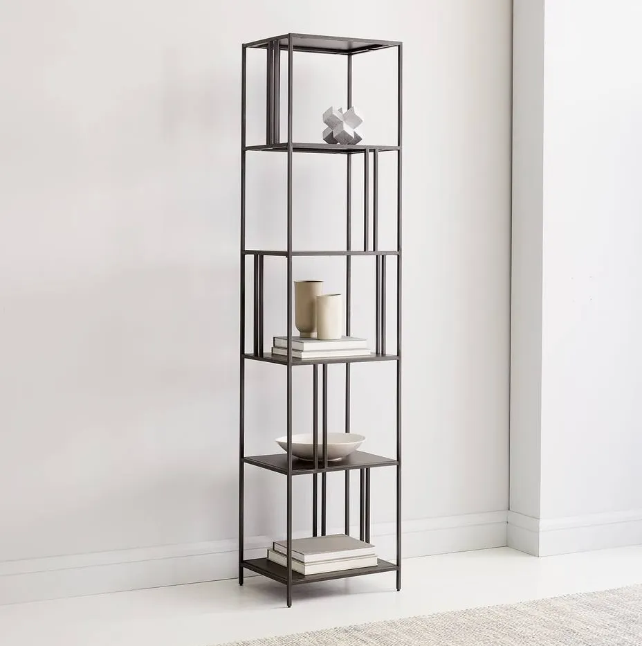 Étagère Lourdes industriel, collection meubles de rangement ELWOOD HOME