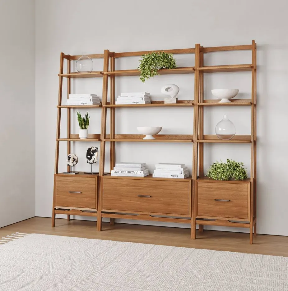 Étagère Olonzac mid-century, vue 2 sur 6