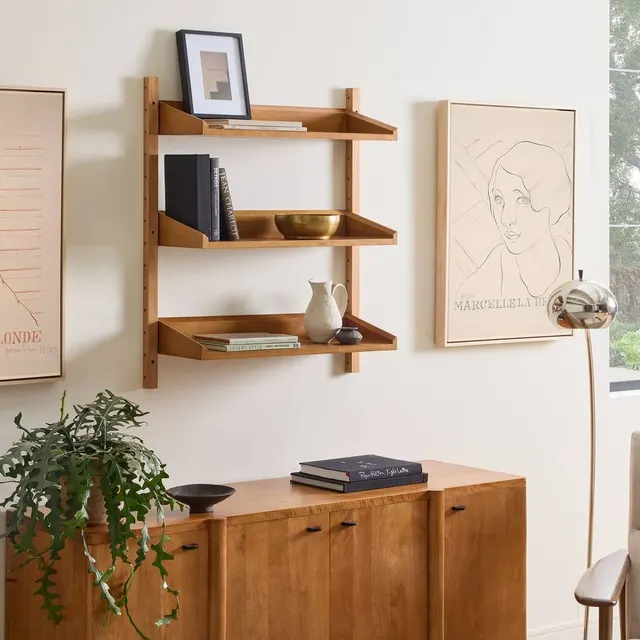 Étagère Oloron mid-century — meubles de rangement