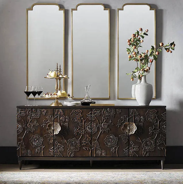 Étagère Orthez en bois massif — meubles de rangement