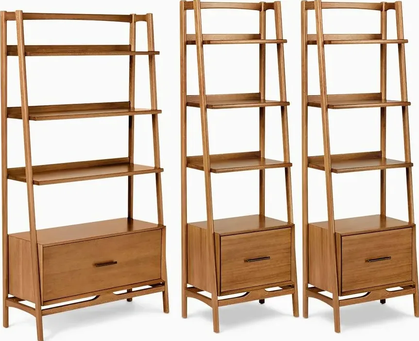 Étagère Tende mid-century, collection meubles de rangement ELWOOD HOME