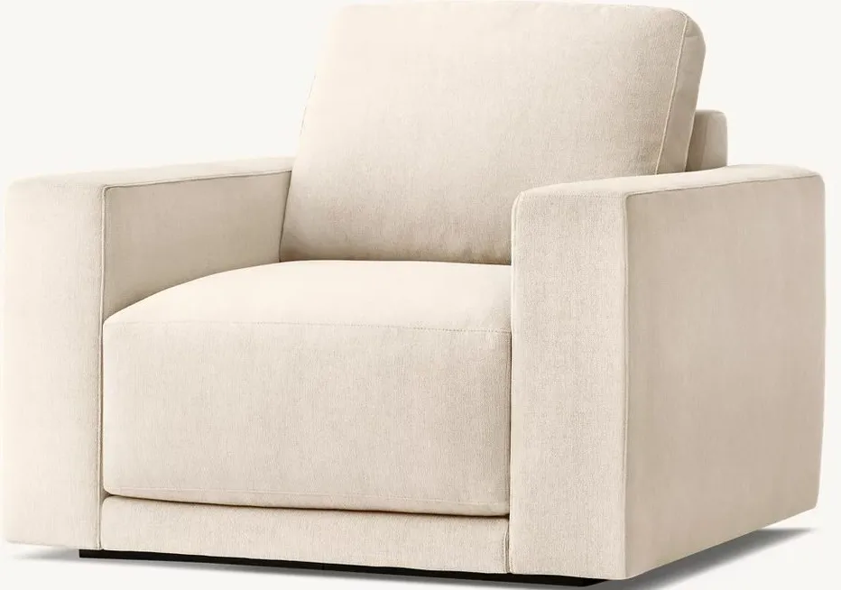 Fauteuil Biscarrosse en tissu, vue 2 sur 5