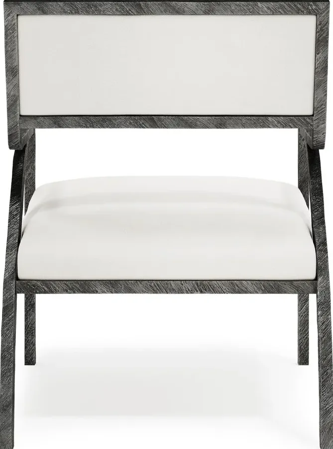 Fauteuil Capbreton en cuir, vue 4 sur 5