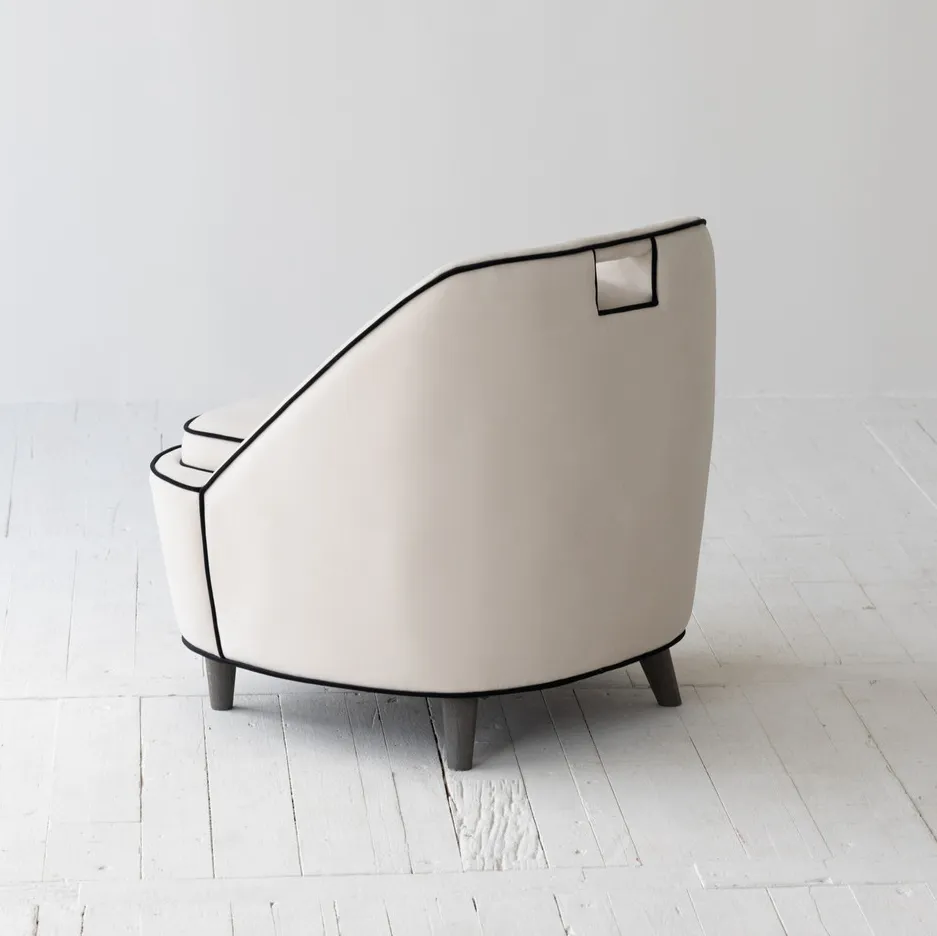 Fauteuil Cassis en tissu, vue 3 sur 6