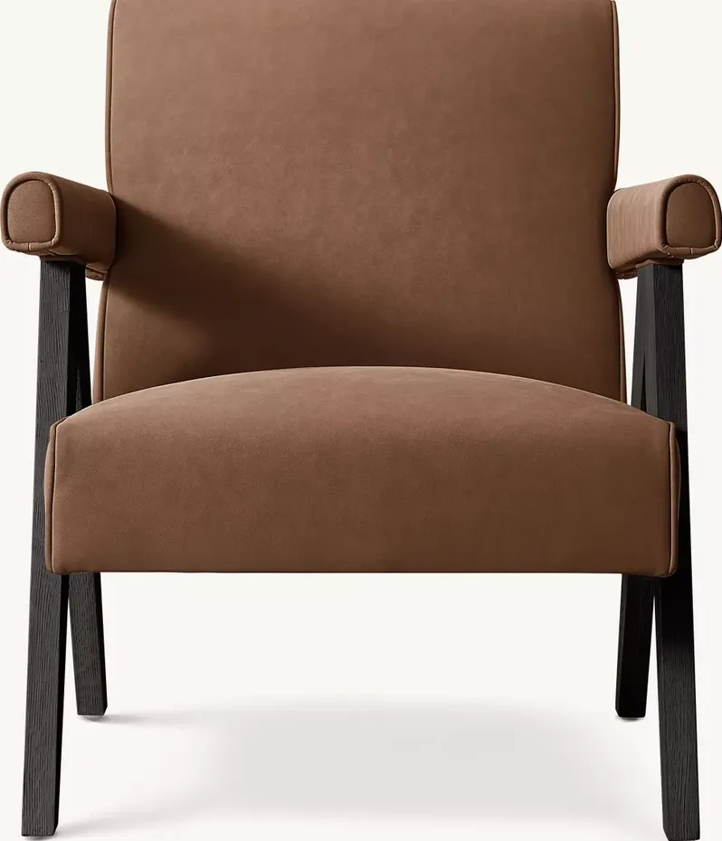 Fauteuil Castillon en chêne, vue 2 sur 4