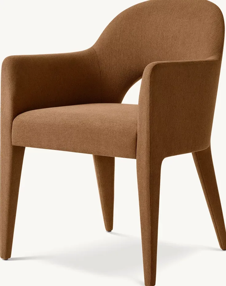 Fauteuil Céreste en tissu, vue 3 sur 5