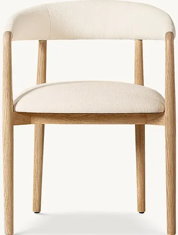 Fauteuil Dieppe en lin — fauteuils