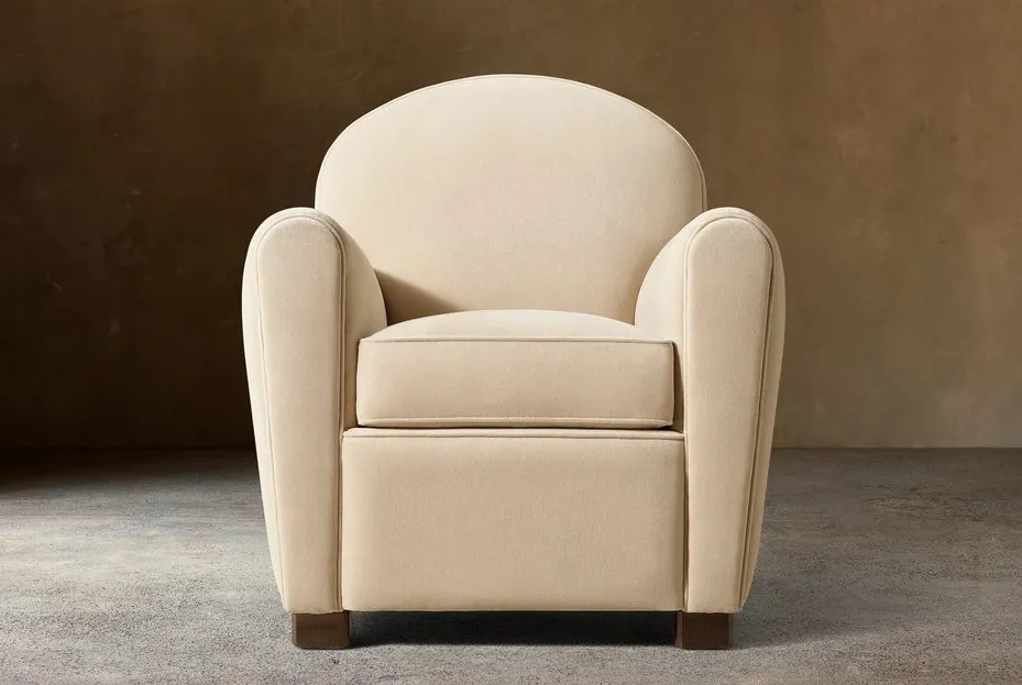 Fauteuil Embrun en tissu, vue 3 sur 4