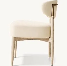 Fauteuil Espelette en tissu, vue 3 sur 5