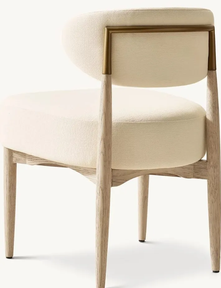 Fauteuil Espelette en tissu, vue 4 sur 5
